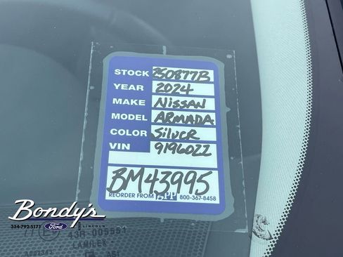 Used 2024 Nissan Armada SL w/ Cargo Package image 21