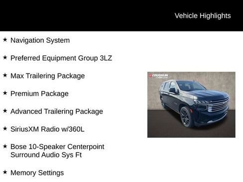 Used 2023 Chevrolet Tahoe High Country w/ Premium Package image 2