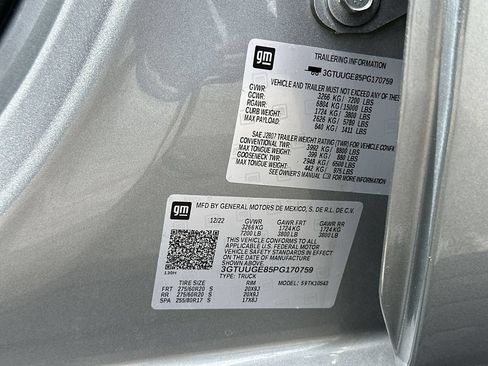 Certified 2023 GMC Sierra 1500 Denali AWD/4WD image 34