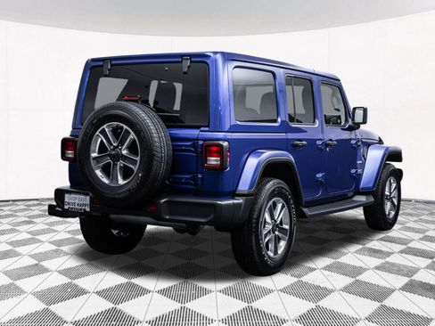 Used 2020 Jeep Wrangler Unlimited Sahara w/ Uconnect 4C Nav & Sound Group AWD/4WD image 12
