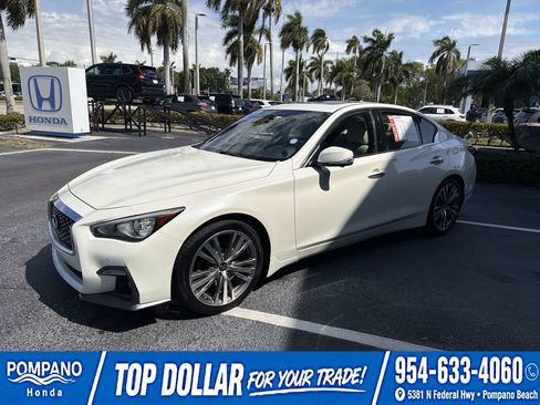 Used 2022 INFINITI Q50 Sensory RWD image 4