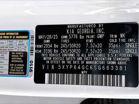 Used 2025 Kia Telluride S FWD image 34