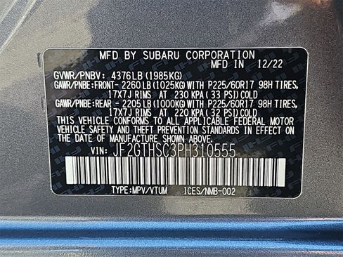 Certified 2023 Subaru Crosstrek 2.5i Sport image 38
