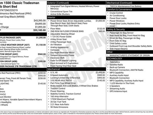 Used 2022 RAM 1500 Tradesman w/ Chrome Plus Package AWD/4WD image 6