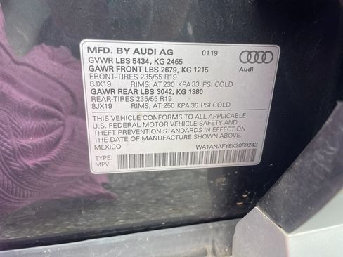 Used 2019 Audi Q5 2.0T Premium w/ Convenience Package AWD/4WD image 63