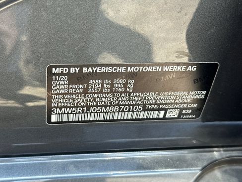Used 2021 BMW 330i Sedan w/ Convenience Package RWD image 27
