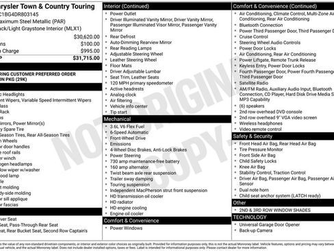 Used 2013 Chrysler Town & Country Touring image 2