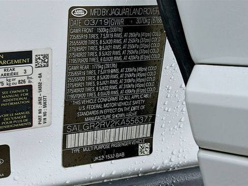 Used 2019 Land Rover Range Rover AWD/4WD image 33