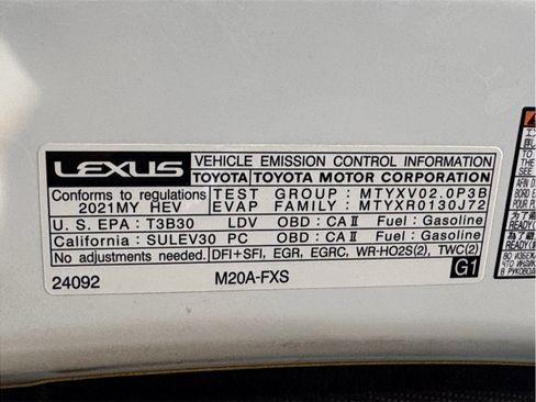 Used 2021 Lexus UX 250h w/ Accessory Package (Z2) AWD/4WD image 26