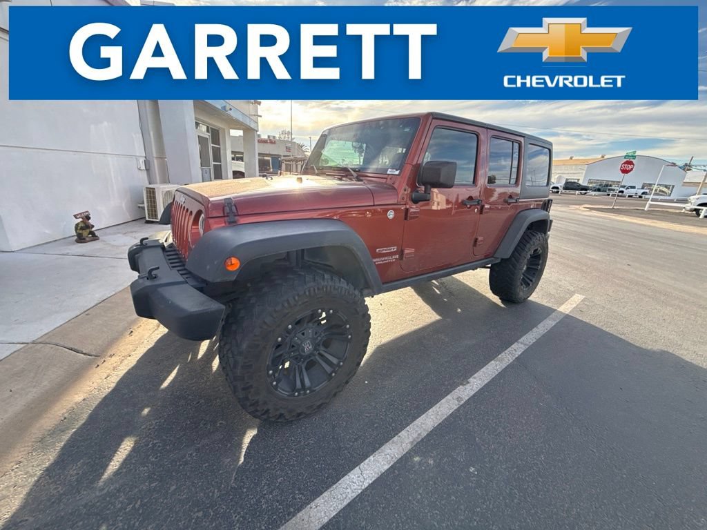 Used 2014 Jeep Wrangler Unlimited Sport w/ Connectivity Group AWD/4WD image 1