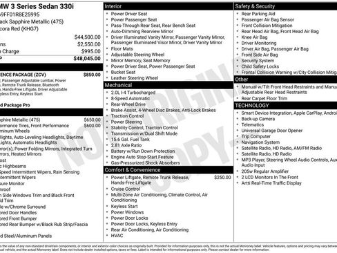 Used 2024 BMW 330i Sedan w/ Convenience Package RWD image 6