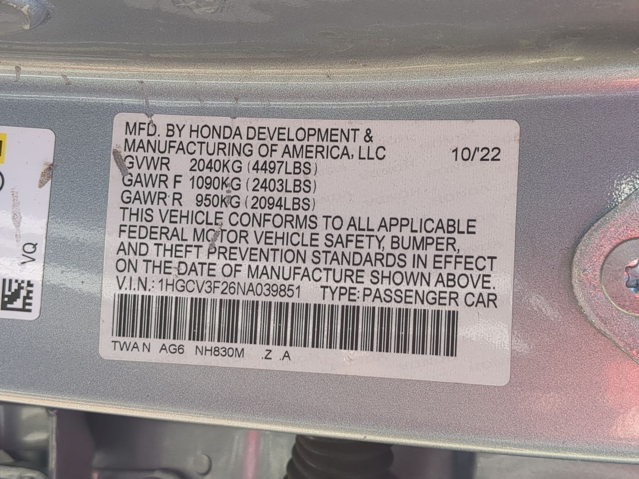 Used 2022 Honda Accord Sport image 33