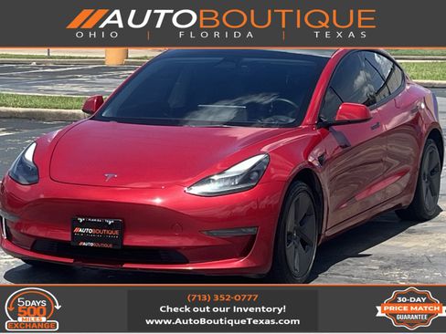 Used 2022 Tesla Model 3 Long Range AWD/4WD image 1