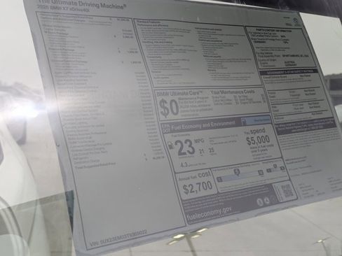 New 2026 BMW X7 xDrive40i w/ M Sport Package image 19