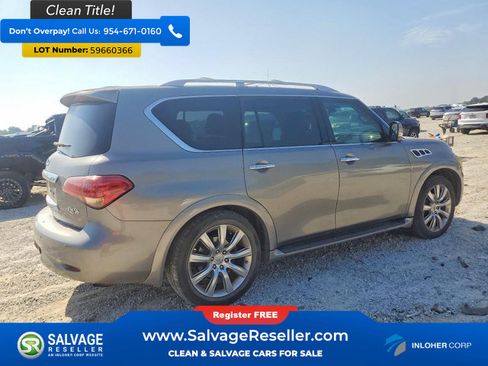 Used 2013 INFINITI QX56 4WD w/ Theater Pkg image 4