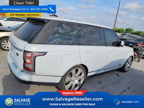 Used 2017 Land Rover Range Rover Supercharged AWD/4WD image 4