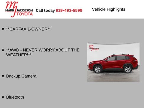 Used 2025 Toyota RAV4 XLE w/ Convenience Package AWD/4WD image 5
