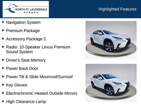 Used 2020 Lexus NX 300h AWD w/ Premium Package image 7