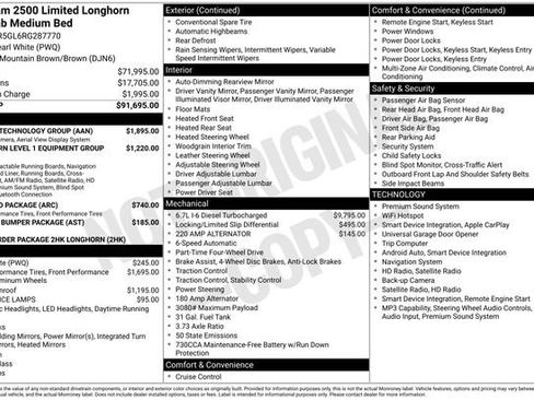 Used 2024 RAM 2500 Limited w/ Towing Technology Group AWD/4WD image 19
