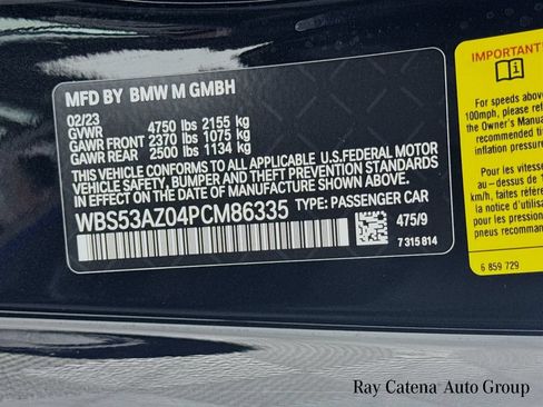 Used 2023 BMW M4 Coupe w/ Executive Package RWD image 32