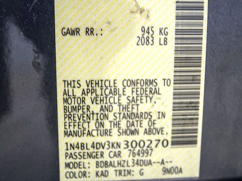 Used 2019 Nissan Altima 2.5 SV image 37