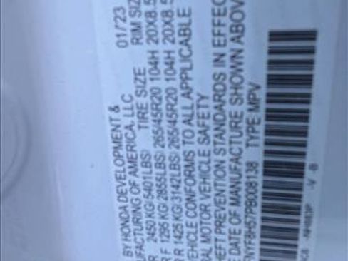 Certified 2023 Honda Passport EX-L image 23