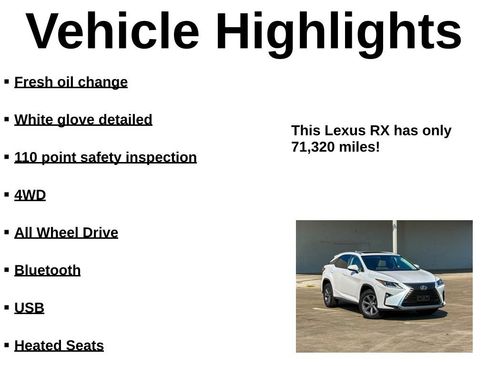 Used 2018 Lexus RX 350 AWD w/ Premium Package image 39