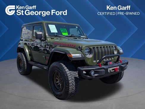 Used 2021 Jeep Wrangler Rubicon AWD/4WD image 1