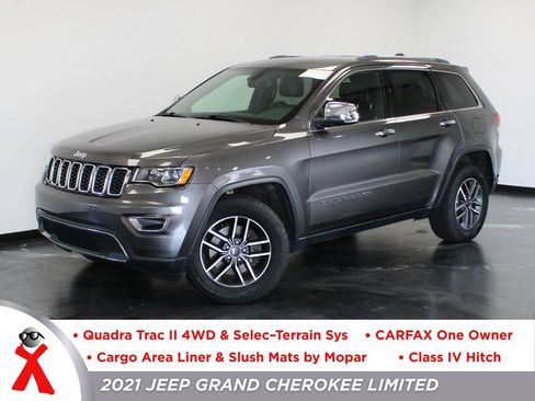 Used 2021 Jeep Grand Cherokee Limited w/ Trailer Tow Group IV AWD/4WD image 1