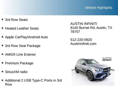 Used 2020 Mercedes-Benz GLE 350 4MATIC image 9