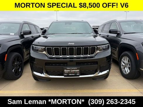 New 2025 Jeep Grand Cherokee L Laredo w/ Luxury Tech Group I AWD/4WD image 2