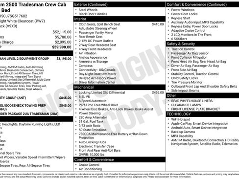 New 2025 RAM 2500 Tradesman image 26