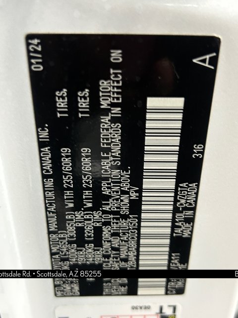 Certified 2024 Lexus RX 350 Premium w/ Convenience Package FWD image 34