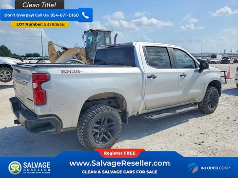 Used 2021 Chevrolet Silverado 1500 Custom Trail Boss w/ Safety Confidence Package AWD/4WD image 4