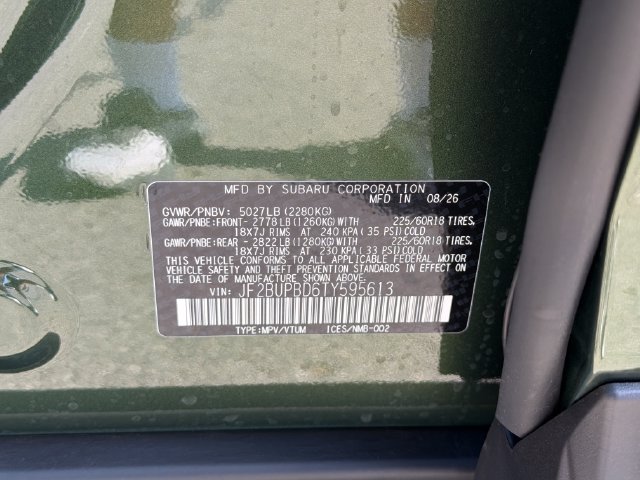 New 2026 Subaru Outback Premium AWD/4WD image 26
