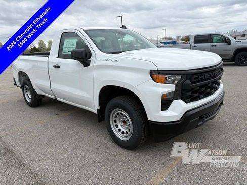 New 2026 Chevrolet Silverado 1500 W/T w/ WT Value Package RWD image 9