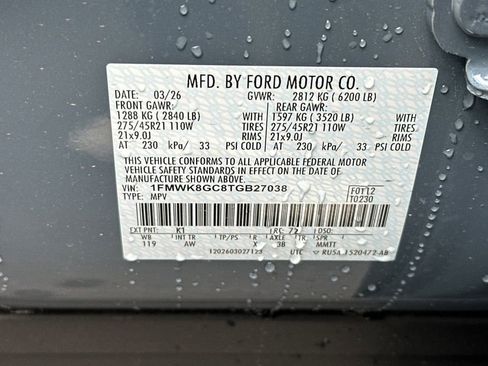 New 2026 Ford Explorer ST w/ Sun And Sound Package AWD/4WD image 24