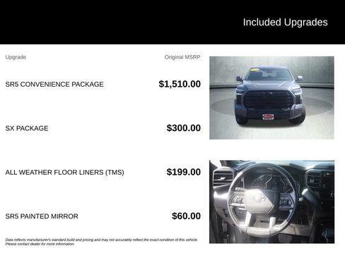 Used 2025 Toyota Tundra SR5 w/ SR5 Convenience Package AWD/4WD image 34