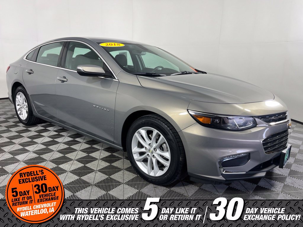 Certified 2018 Chevrolet Malibu LT FWD image 1