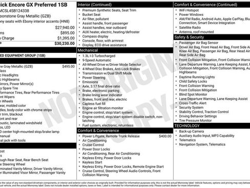 Used 2025 Buick Encore GX Preferred AWD/4WD image 37