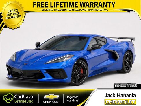 Used 2023 Chevrolet Corvette Stingray Premium Cpe w/ Z51 Performance Package RWD image 2