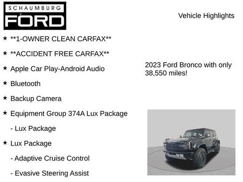 Used 2023 Ford Bronco Raptor AWD/4WD image 8