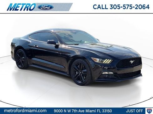 Used 2015 Ford Mustang Premium w/ Ecoboost Performance Package RWD image 1