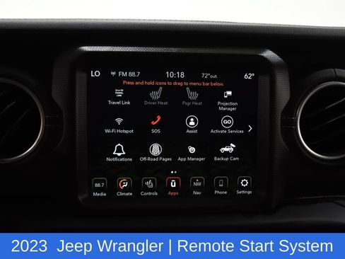 Used 2023 Jeep Wrangler Unlimited Sahara w/ Cold Weather Group AWD/4WD image 12