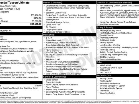 Used 2019 Hyundai Tucson Ultimate image 2