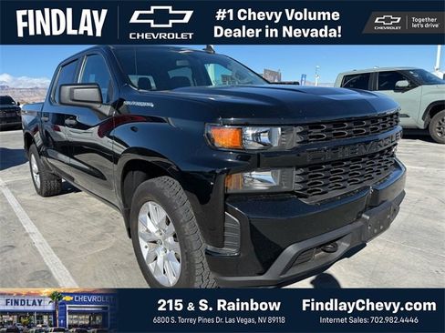 Used 2021 Chevrolet Silverado 1500 Custom image 1