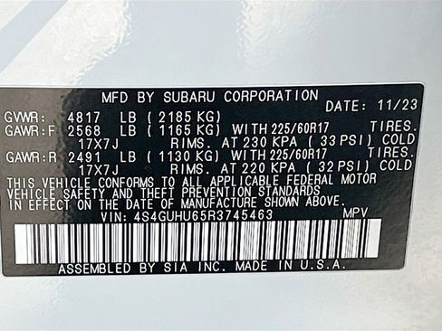 Used 2024 Subaru Crosstrek 2.5i Wilderness w/ Wilderness Package image 32