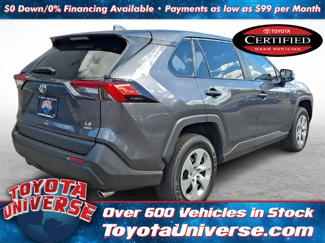 Certified 2022 Toyota RAV4 LE AWD/4WD image 4