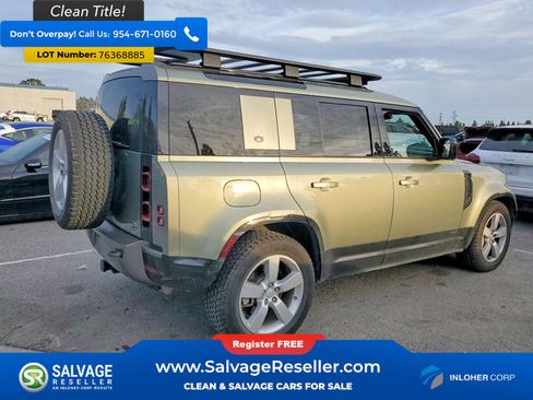 Used 2021 Land Rover Defender 110 X-Dynamic HSE AWD/4WD image 4