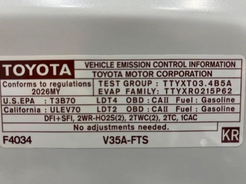 Used 2026 Toyota Tundra Platinum AWD/4WD image 74